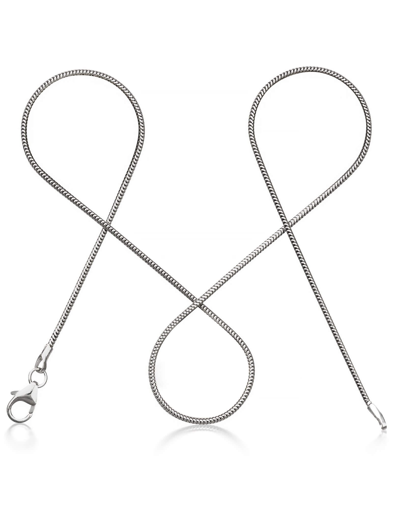Schlangenkette ETERNITY Dünn Silber