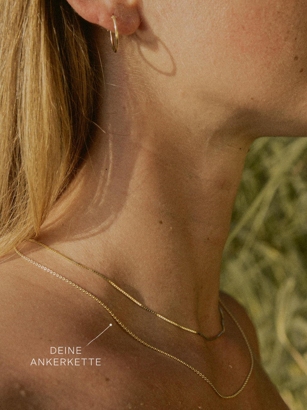 Ankerkette DELICATE Filigran 8k Gold