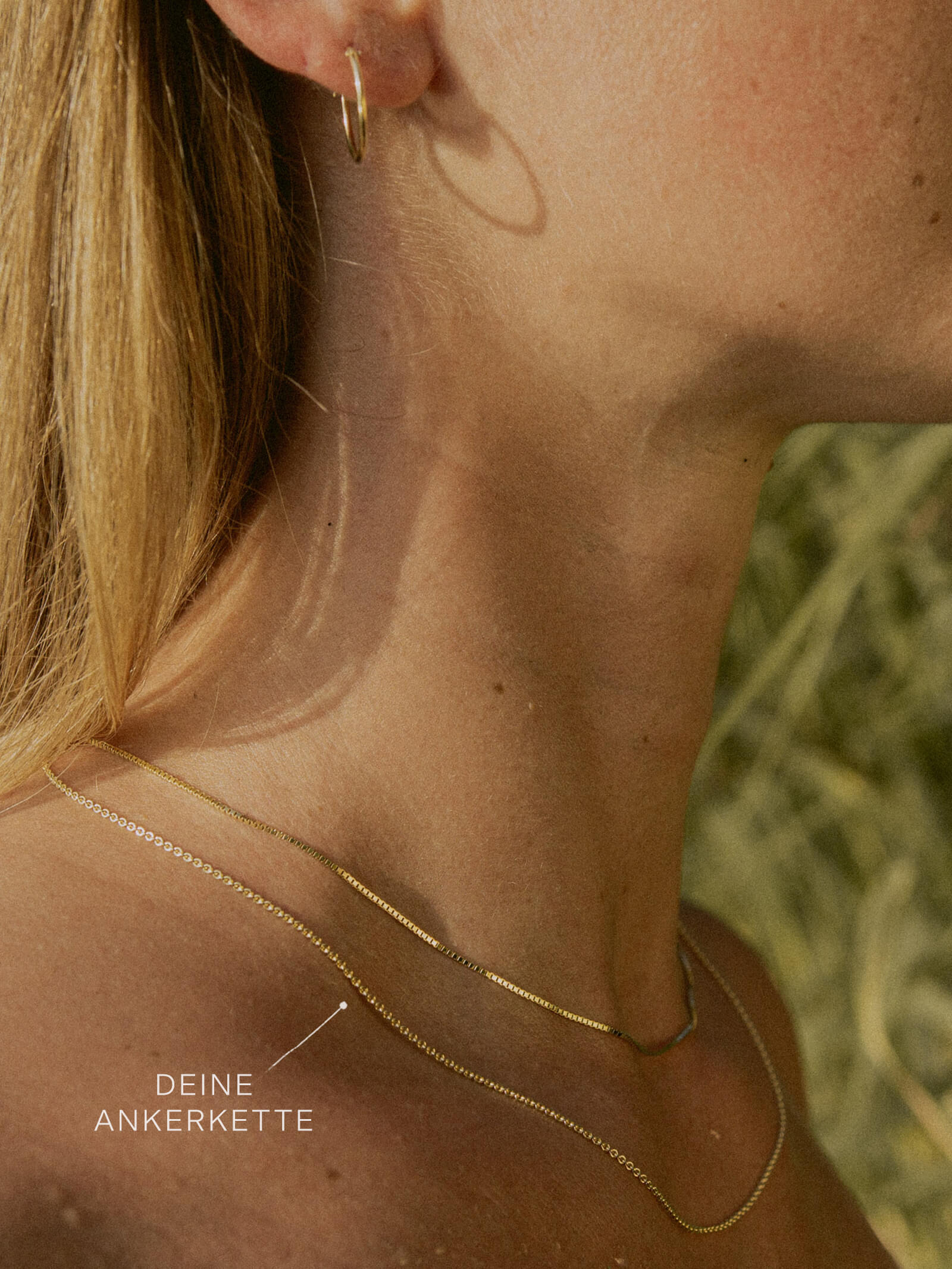Ankerkette DELICATE Filigran 8k Gold