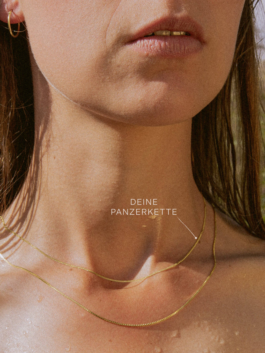 Panzerkette TIMELESS Zierlich 8k Gold