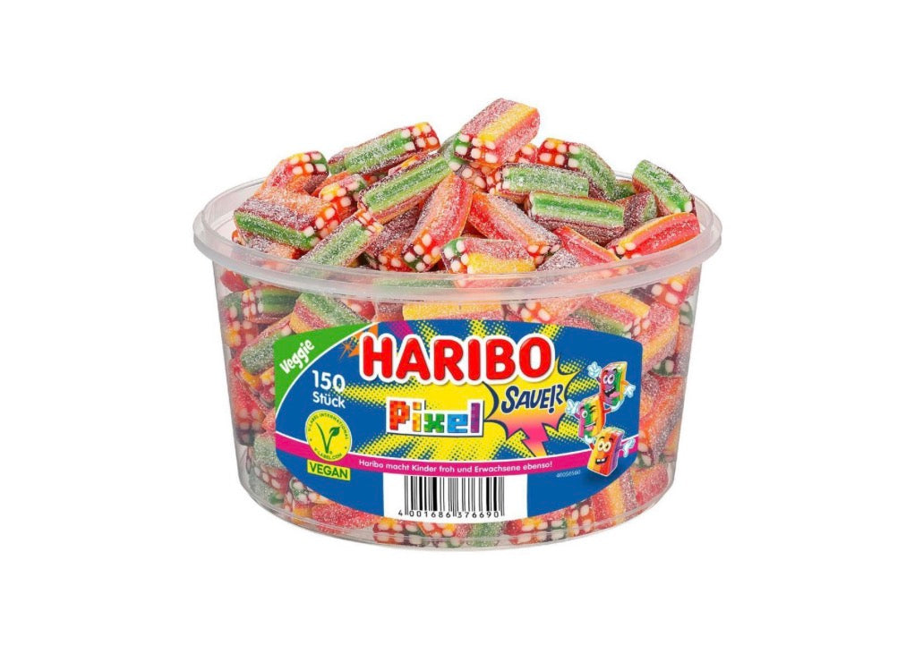 Haribo Rainbow Pixel Sauer Vegan