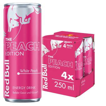Red Bull Peach 4x250ml