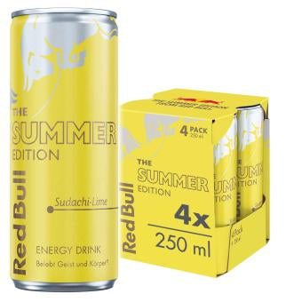 Red Bull Sudachi-Lime 4x250ml