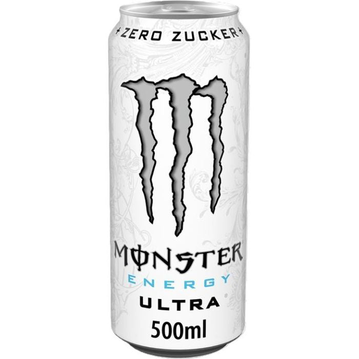 Monster Energy Ultra White Zero Zucker