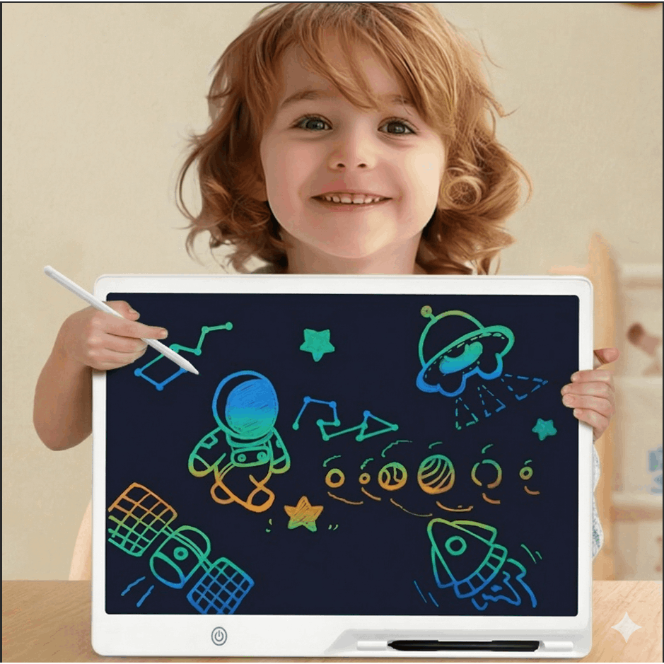 NNETM 20-Inch LCD Writing Tablet – Rechargeable Kids Drawing Board & Learning Easel-4